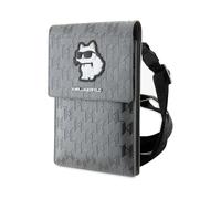 Karl Lagerfeld Bolso Saffiano Monogram Choupette KLWBSAKHPCG - Gris