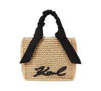 KARL LAGERFELD Bolso Tejido con Pañuelo Signature (Natural)
