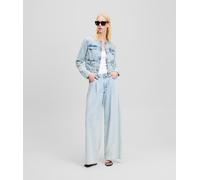 Karl Lagerfeld Button Denim Jacket Light Blue Denim Talla: L | Chaquetas Vaqueras Outlet | Mujer | Azul