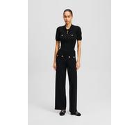 Karl Lagerfeld Button Knit Pants Black Talla: S | Pantalones Outlet | Mujer | Negro