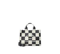 KARL LAGERFELD Cabas Carré Damier Noir & Blanc, Noir, Taille unique