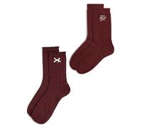 Karl Lagerfeld Calcetines 'Autograph' burdeos 35-38 EUR