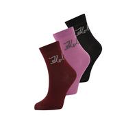 Karl Lagerfeld Calcetines orquidea / burdeos / negro / blanco 35-38 orquidea / burdeos / negro / blanco