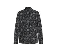 Karl Lagerfeld Camisa negro / blanco XL EUR
