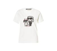 Karl Lagerfeld Camiseta crema / rojo / negro S crema / rojo / negro