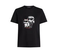 Karl Lagerfeld Camiseta gris / rojo sangre / negro / blanco M gris / rojo sangre / negro / blanco