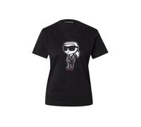 Karl Lagerfeld Camiseta 'Ikon' arándano / negro / blanco M arándano / negro / blanco