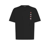 Karl Lagerfeld Camiseta 'Ikon Fusion' rojo claro / negro / blanco XXL rojo claro / negro / blanco