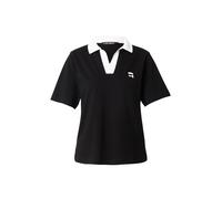 Karl Lagerfeld Camiseta 'IKON' negro / blanco S negro / blanco