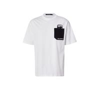 Karl Lagerfeld Camiseta 'Ikon P Boo' negro / blanco XXL negro / blanco