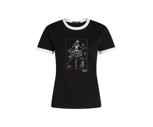Karl Lagerfeld Camiseta 'Le Ballet' rojo / negro / blanco XS EUR