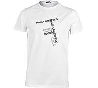 KARL LAGERFELD Camiseta para Hombre Rue St Guillaume Modelo KL22MTS02.