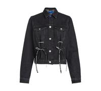 Karl Lagerfeld - Chaqueta Vaquera con Cordones - Jackets - Mujer - Negro - S -