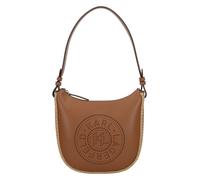 Karl Lagerfeld Circle Bolsa de hombro Piel natural 25 cm marrón