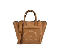 Karl Lagerfeld Daily Bolsa de compras Piel natural 23.5 cm marrón