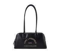 Karl Lagerfeld Daily Bolsa de hombro Piel natural 33 cm negro