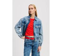Karl Lagerfeld Denim Bomber Jacket Light Marble Blue Talla: S | Chaquetas Vaqueras Outlet | Mujer | Azul