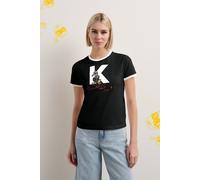 Karl Lagerfeld Disney Petite T-shirt Black Talla: S | Camisetas de Seda Outlet | Mujer | Negro