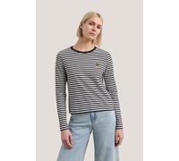 Karl Lagerfeld Disney Stripe Longsleeve T-shirt Small Stripe Black-white Talla: L | Camisetas de Seda Outlet | Mujer | Negro