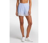 Karl Lagerfeld Embroidery Cut Out Shorts Ultramarine-white Stripe Talla: 38 | Pantalones Cortos Outlet | Mujer | Azul