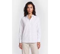 Karl Lagerfeld Embroidery Poplin Shirt White Scribble Talla: 42 | Blusas Outlet | Mujer | Blanco