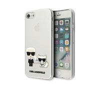 Karl Lagerfeld Estuche rígido KLHCI8CKTR, Transparente - iPhone 7/8/SE 2020/SE 2022