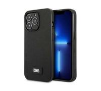 Karl Lagerfeld Estuche rígido KLHCP13LSFMP2K, Negro - iPhone 13 / 13 Pro