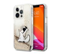 Karl Lagerfeld Estuche rígido KLHCP13XGCFD, Dorado - iPhone 13 Pro Max