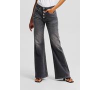 Karl Lagerfeld Flared Shank Denim Visual Washed Black Talla: W29L30 | Pantalones Anchos Outlet | Mujer | Azul