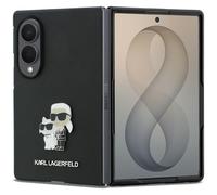 CG MOBILE Karl Lagerfeld Saffiano Karl&Choupette - Carcasa para Samsung Galaxy Z Fold8, color negro