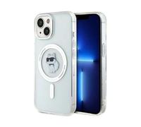 Karl Lagerfeld KLHMP15SHFCCNOT - Carcasa rígida para iPhone 15 de 6,1", transparente