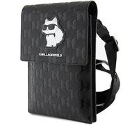 Karl Lagerfeld Funda KLWBSAKHPCK Negro Saffiano Monogram Choupette