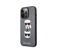 Karl Lagerfeld, Funda para iPhone 13 Pro Saffiano Karl & Choupette