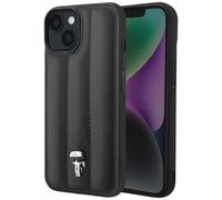 Karl Lagerfeld Funda para iPhone 14 Plus PU Puffy Ikonik Pins,