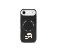 Karl Lagerfeld Funda Para Iphone Air - Carcasa De Pu Con Magsafe Negra Con Pins K&c, Diseño Elegante Y Ajuste Preciso
