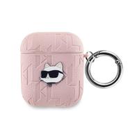 Karl Lagerfeld Funda para Pods 1/2 Choupette Waffle, Rosa