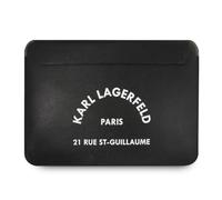 karl Lagerfeld Funda portátil y Tablet de 13" Rue St Guillaume Color Negro KLCS133RSGSFBK