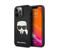 Karl Lagerfeld Hardcase Karl's Head Negro - iPhone 13 Pro