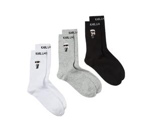 Karl Lagerfeld Hombre K/Ikonik 2.0 Socks (3 Pack)