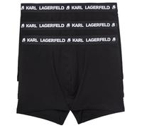 KARL LAGERFELD Hombre Logo Trunk Set (3 Pack) Negro XL