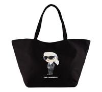 Karl Lagerfeld K/Ikonik Bolsa shopping negro, lona, mujer