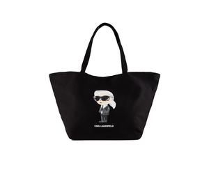 Karl Lagerfeld Ikon Bolsa de compras 57 cm negro