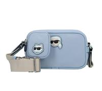 Karl Lagerfeld Ikon Bolsa de hombro 19.5 cm azul