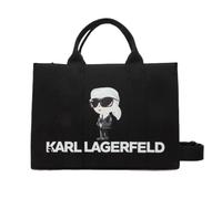 Karl Lagerfeld Bolsa de compras Ikon 33,5 cm negro