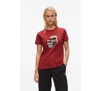 Karl Lagerfeld Ikon Rs Duo T-shirt Scarlet Sage Talla: XL | Camisetas de Seda Outlet | Mujer | Verde