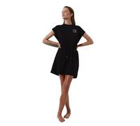 KARL LAGERFELD Ikonik 2.0 Beach Dress Vestido de Playa, Negro, XL para Mujer