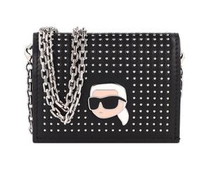 Karl Lagerfeld Ikonik 2.0 Bolso de mano Piel 11 cm negro