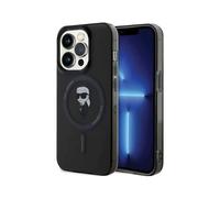 Karl Lagerfeld IML Ikonik MagSafe Hardcase KLHMP14LHFCKNOK, Negro - iPhone 14 Pro