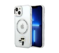 Karl Lagerfeld IML Karl & Choupette Funda MagSafe, Transparente - iPhone 14