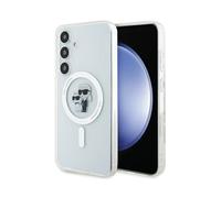 Karl Lagerfeld IML Karl & Choupette Funda MagSafe, Transparente - Samsung Galaxy S24+
